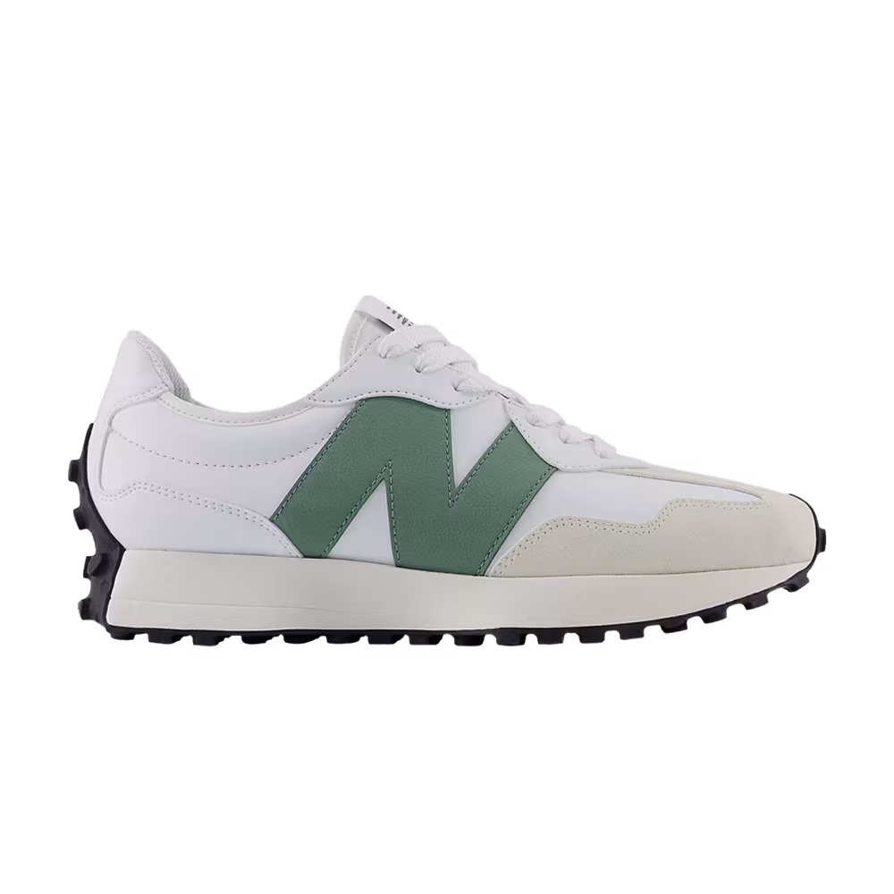 New Balance 327 White Dark Juniper