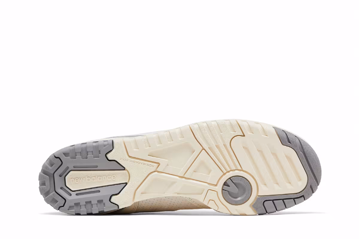New Balance 550 Sea Salt Slate Grey, view 5