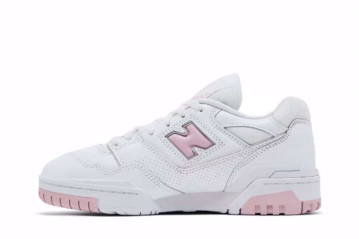 New Balance Women's 550 White Twilight Haze, view 4