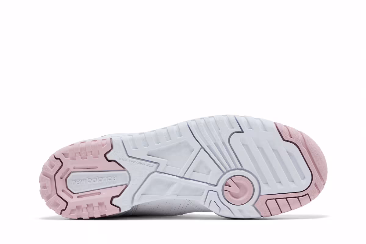 New Balance Women's 550 White Twilight Haze, view 5