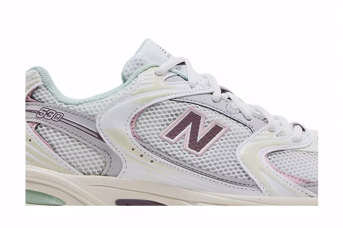 New Balance 530 Sea Salt Ice Wine, view 3