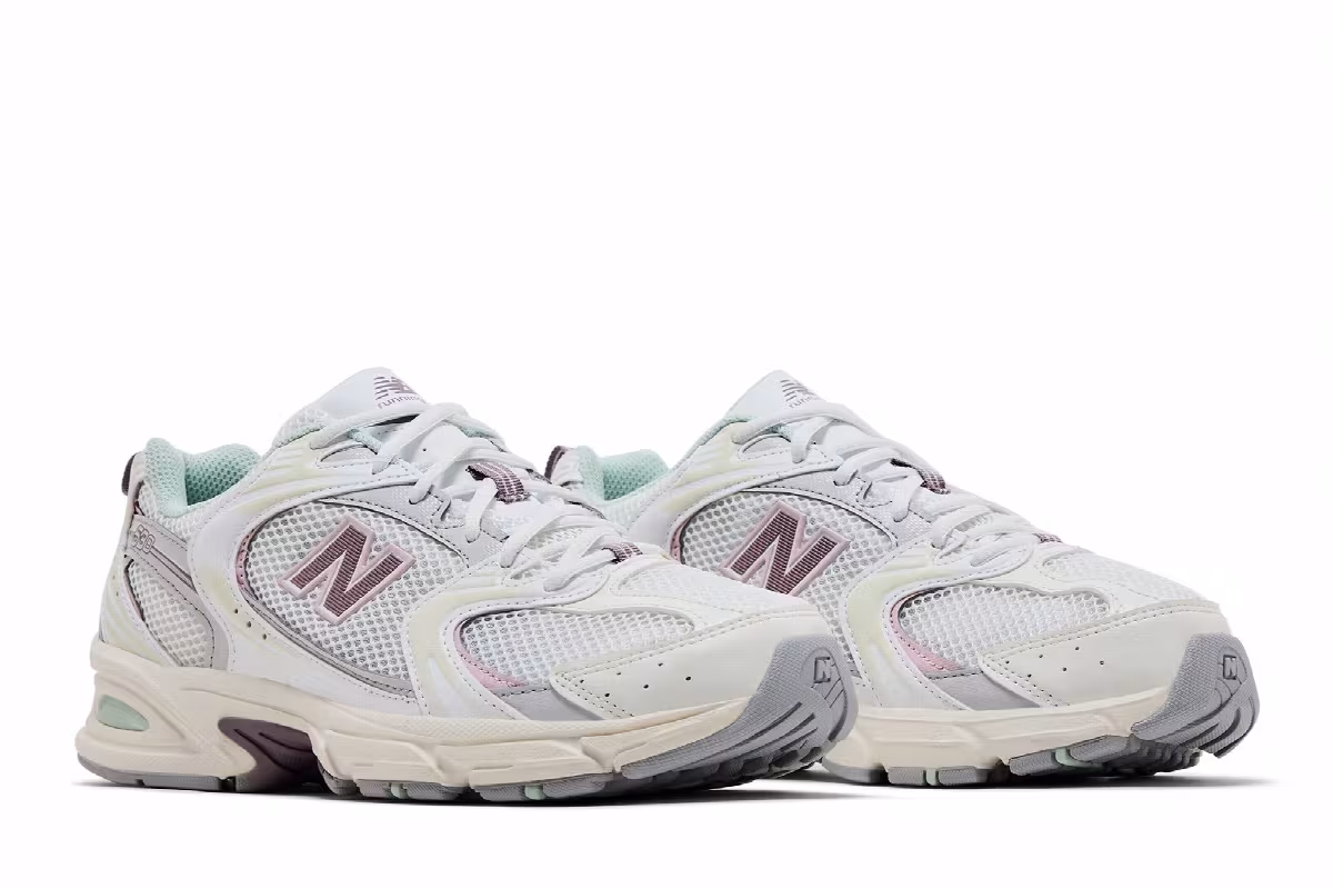 New Balance 530 Sea Salt Ice Wine, view 9