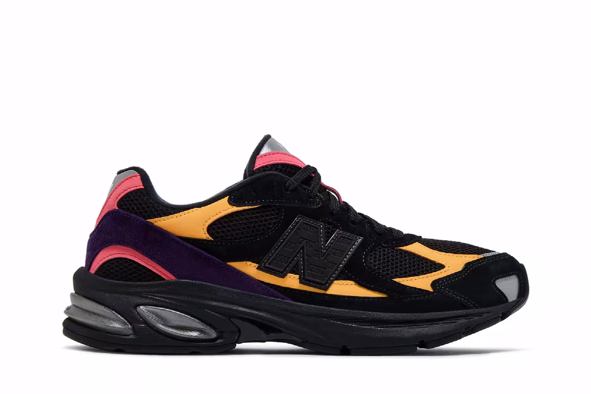 Kith x New Balance 2010 Black Multi-Color, view 2