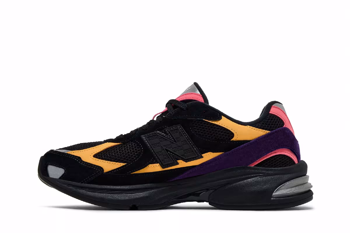Kith x New Balance 2010 Black Multi-Color, view 4