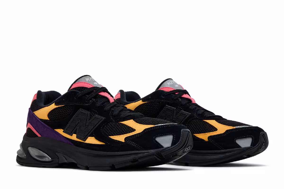 Kith x New Balance 2010 Black Multi-Color, view 9