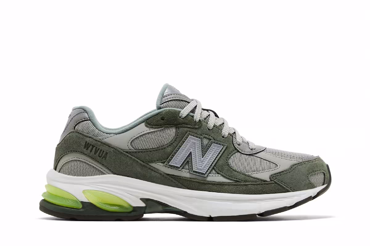 WTAPS x New Balance 2010 Olive Drab, view 2