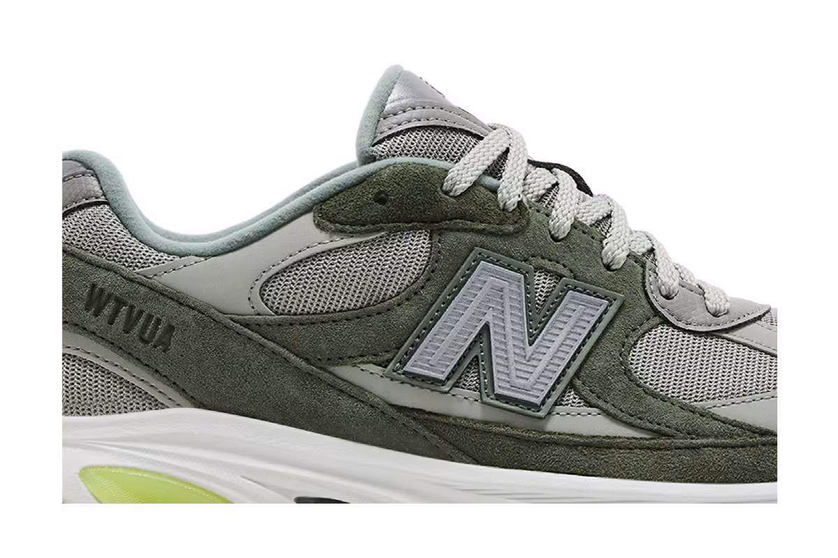 WTAPS x New Balance 2010 Olive Drab, view 3