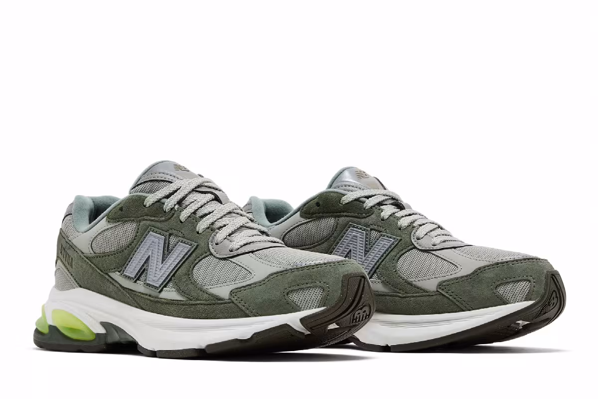 WTAPS x New Balance 2010 Olive Drab, view 9