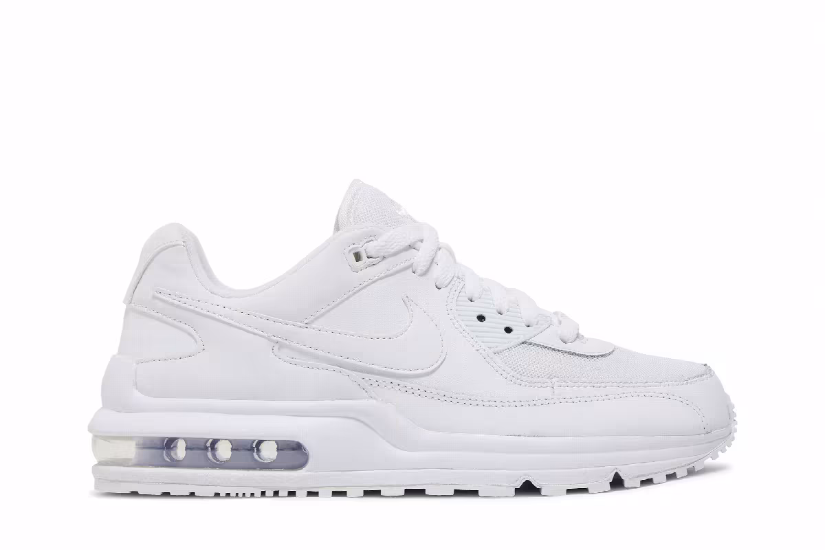 Nike Air Max Wright GS Triple White, view 2