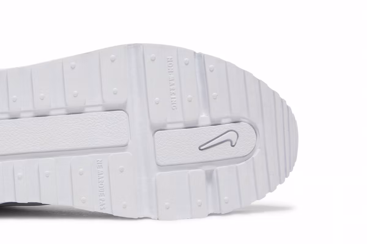 Nike Air Max Wright GS Triple White, view 6