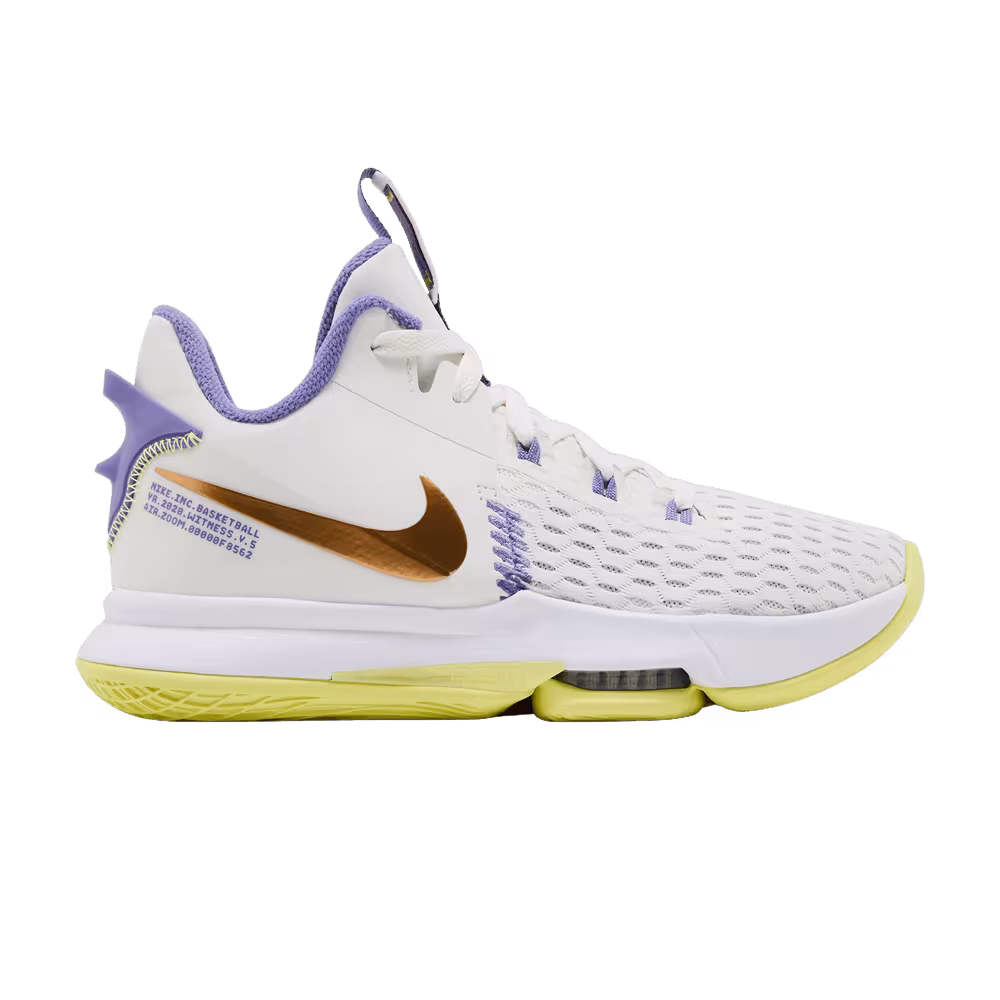 Nike LeBron Witness 5 EP Summit White Metallic Bronze