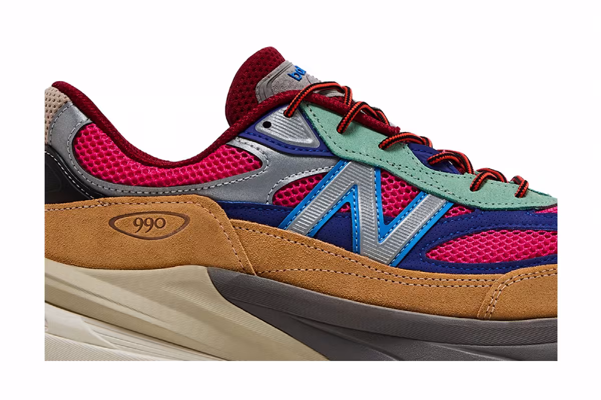 Action Bronson x New Balance 990v6 Made in USA Amazõnia, view 3