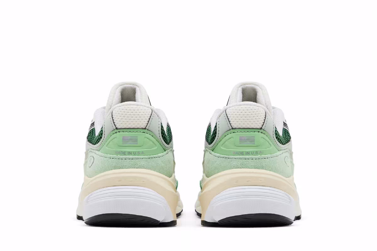 Teddy Santis x New Balance 990v6 Made in USA Avocado Natural Mint, view 7