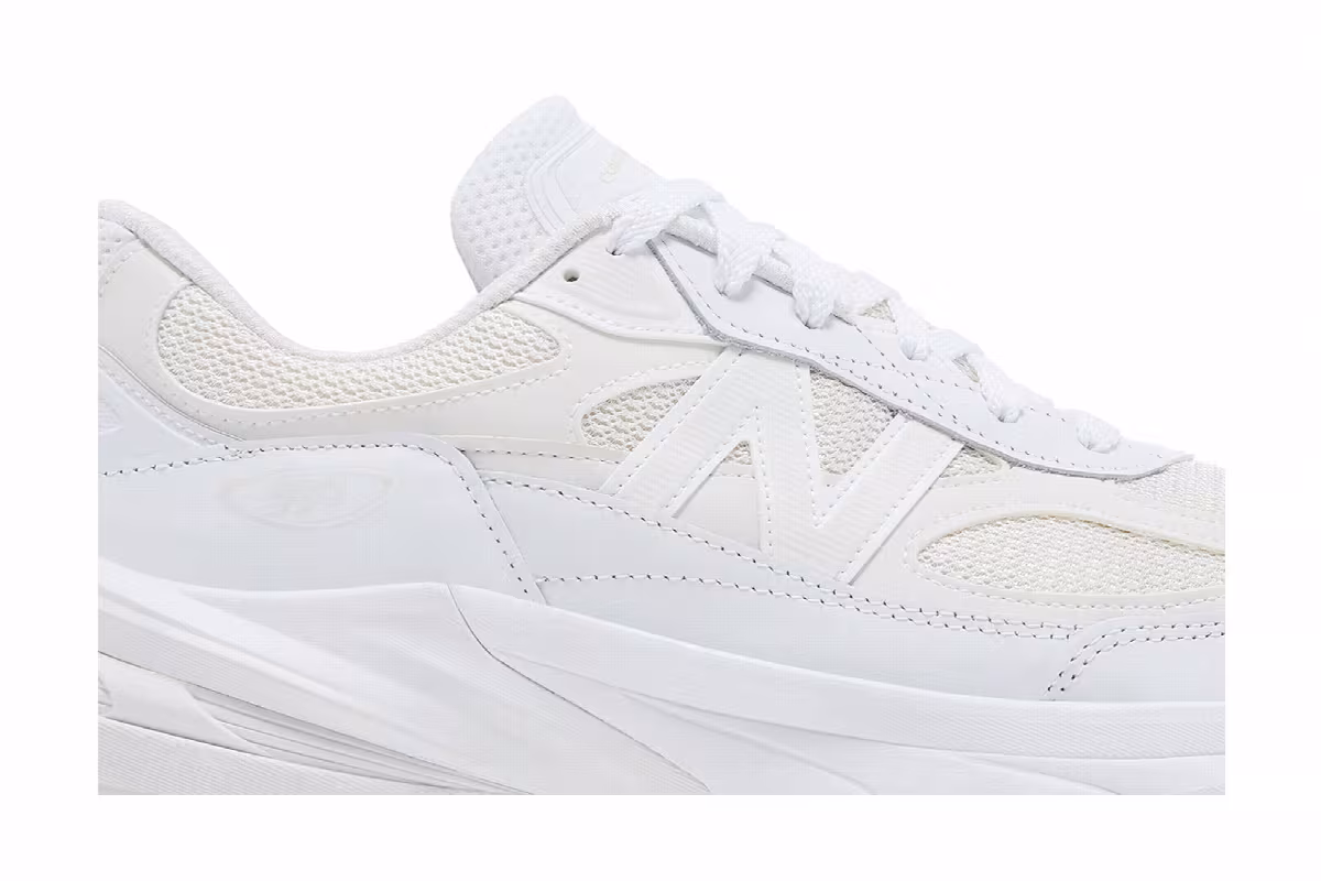 Comme des Garçons Homme x New Balance 990v6 Made in USA White, view 3