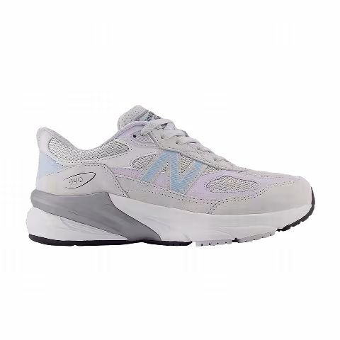 New Balance 990v6 Big Kid 'Grey Matter Bright Lavender'
