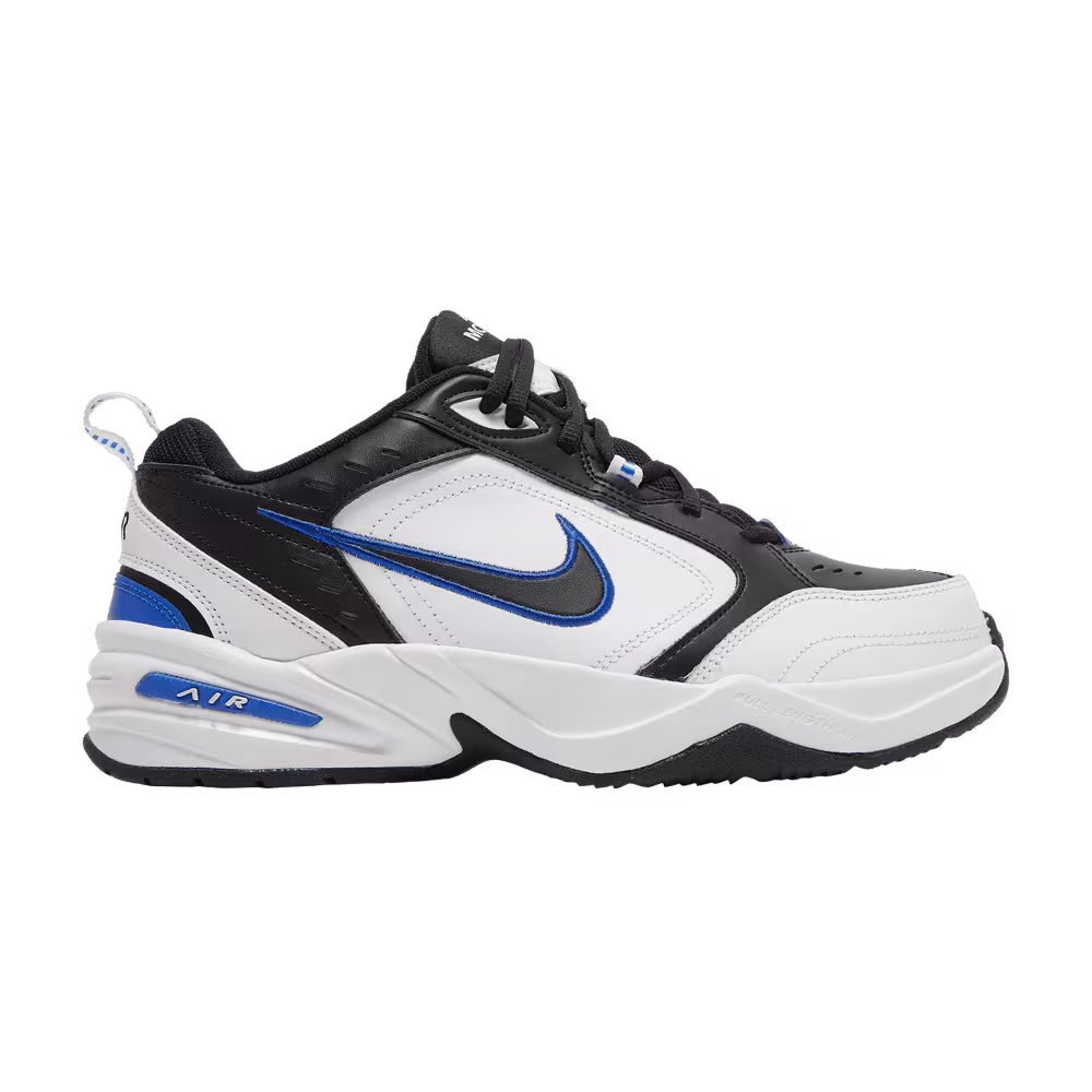 Nike Air Monarch IV 4E Wide White Black