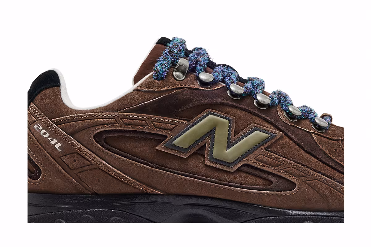 Basketcase x New Balance 204L Beef & Broccoli, view 3