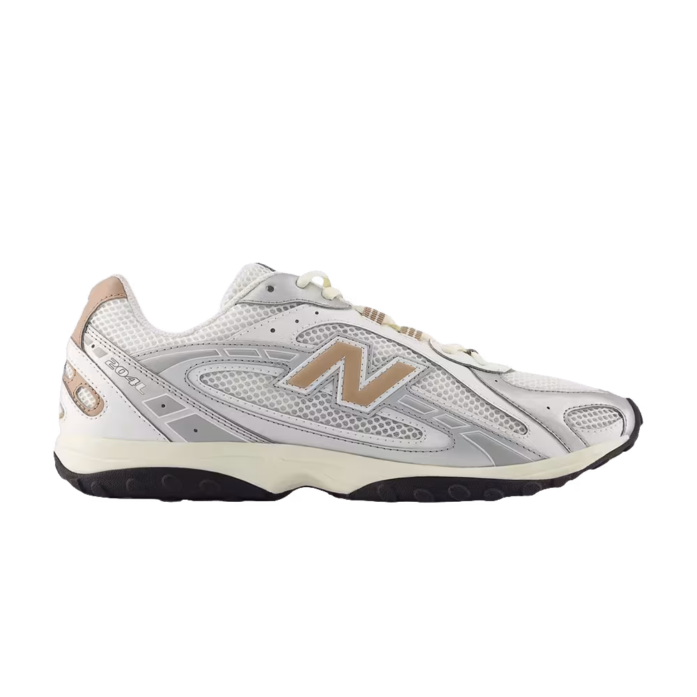New Balance 204L Silver Metallic Flat Taupe