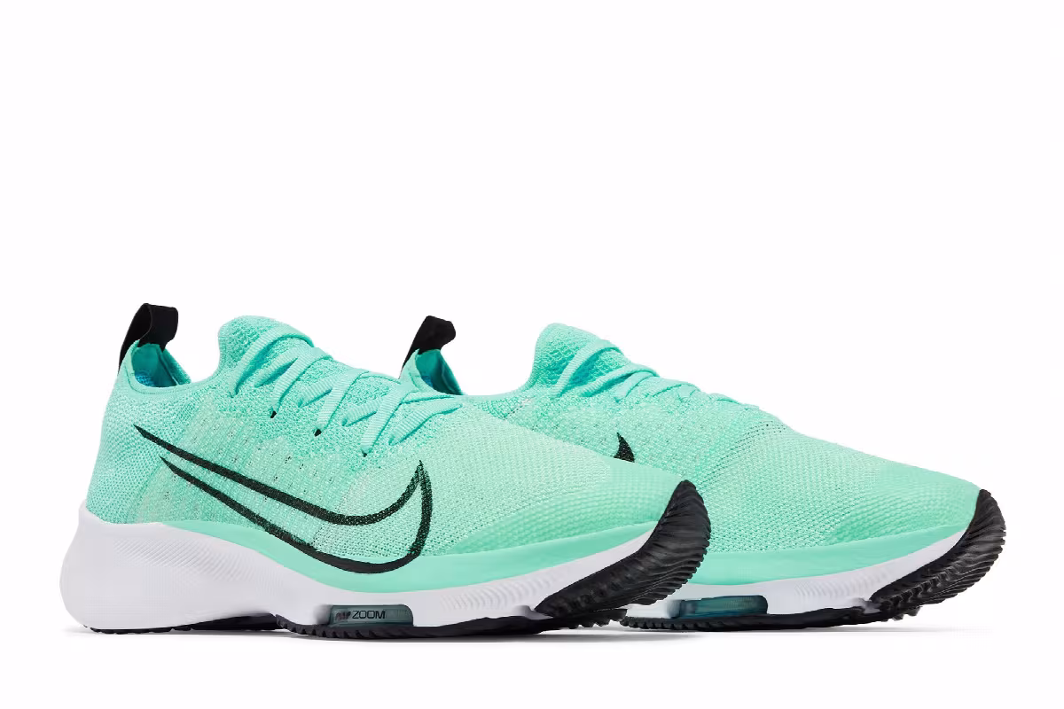 Nike Air Zoom Tempo Flyknit GS Hyper Turquoise, view 9