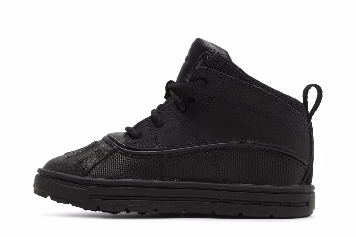 Nike Woodside 2 High ACG TD Triple Black, view 4