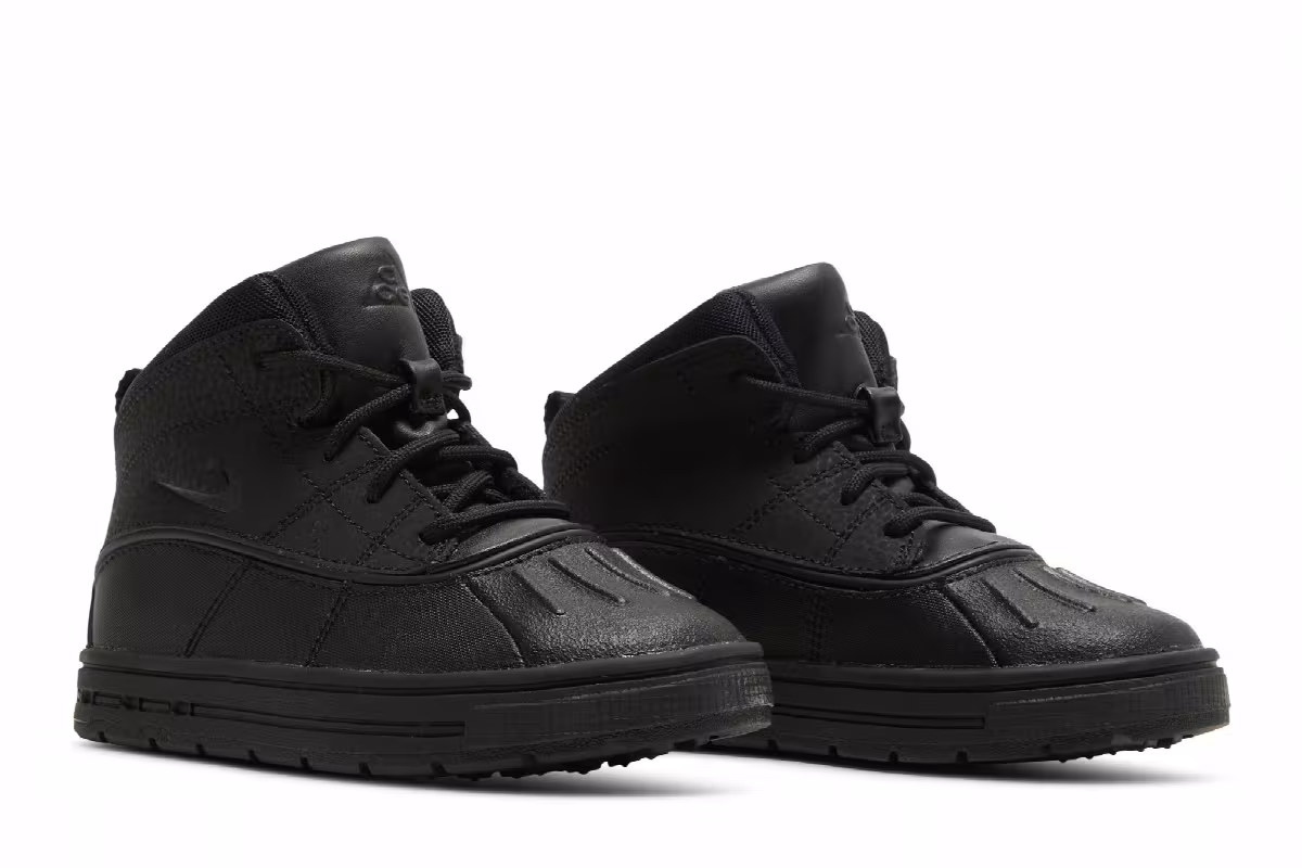Nike Woodside 2 High ACG TD Triple Black, view 9
