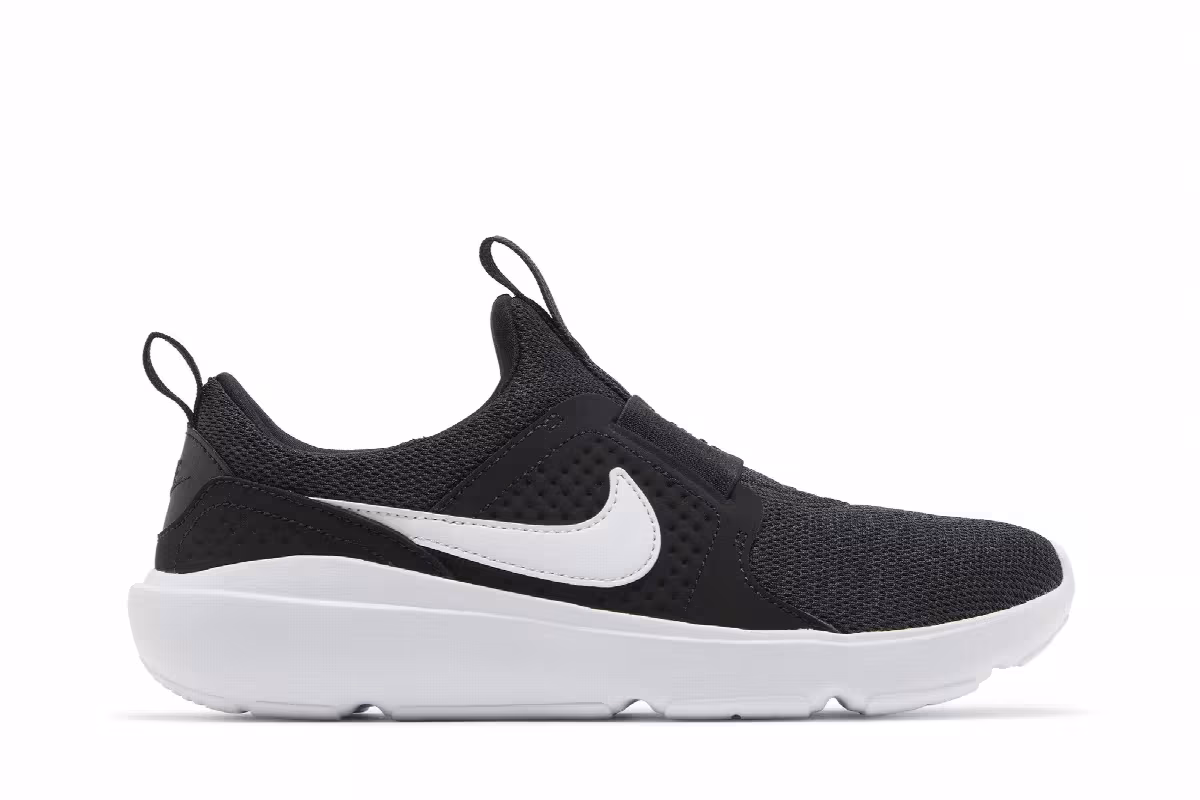 Nike Women's AD Comfort Black White, view 2