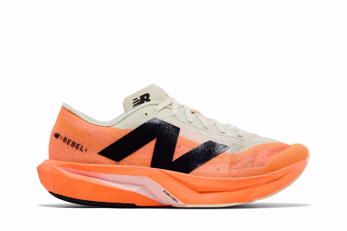 New Balance FuelCell Rebel v4 Hot Mango, view 2