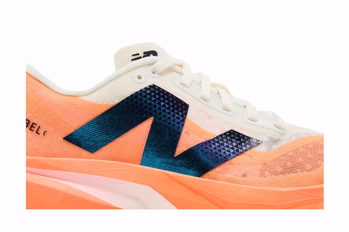 New Balance Women's FuelCell Rebel v4 Hot Mango, view 3