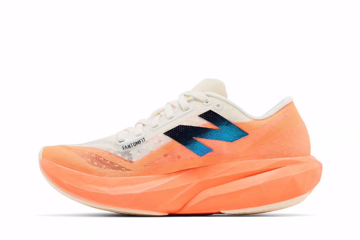 New Balance Women's FuelCell Rebel v4 Hot Mango, view 4