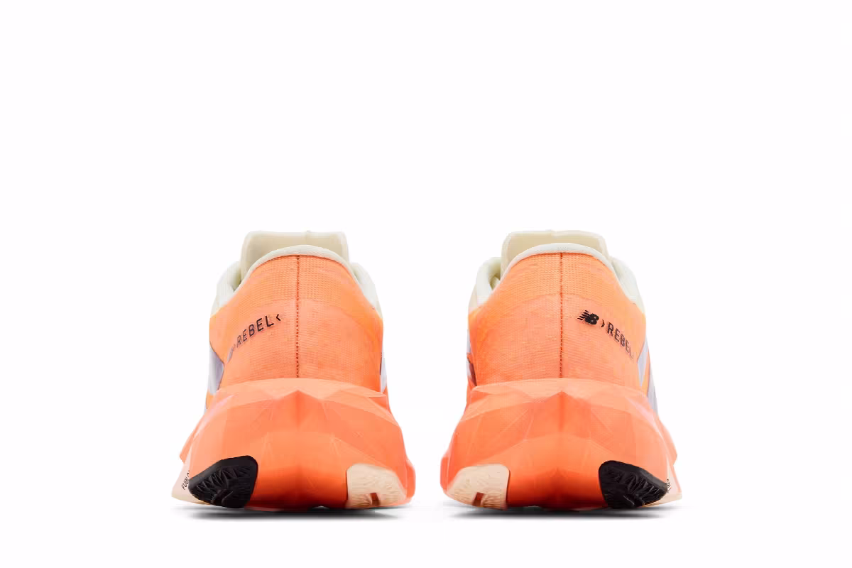 New Balance Women's FuelCell Rebel v4 Hot Mango, view 7