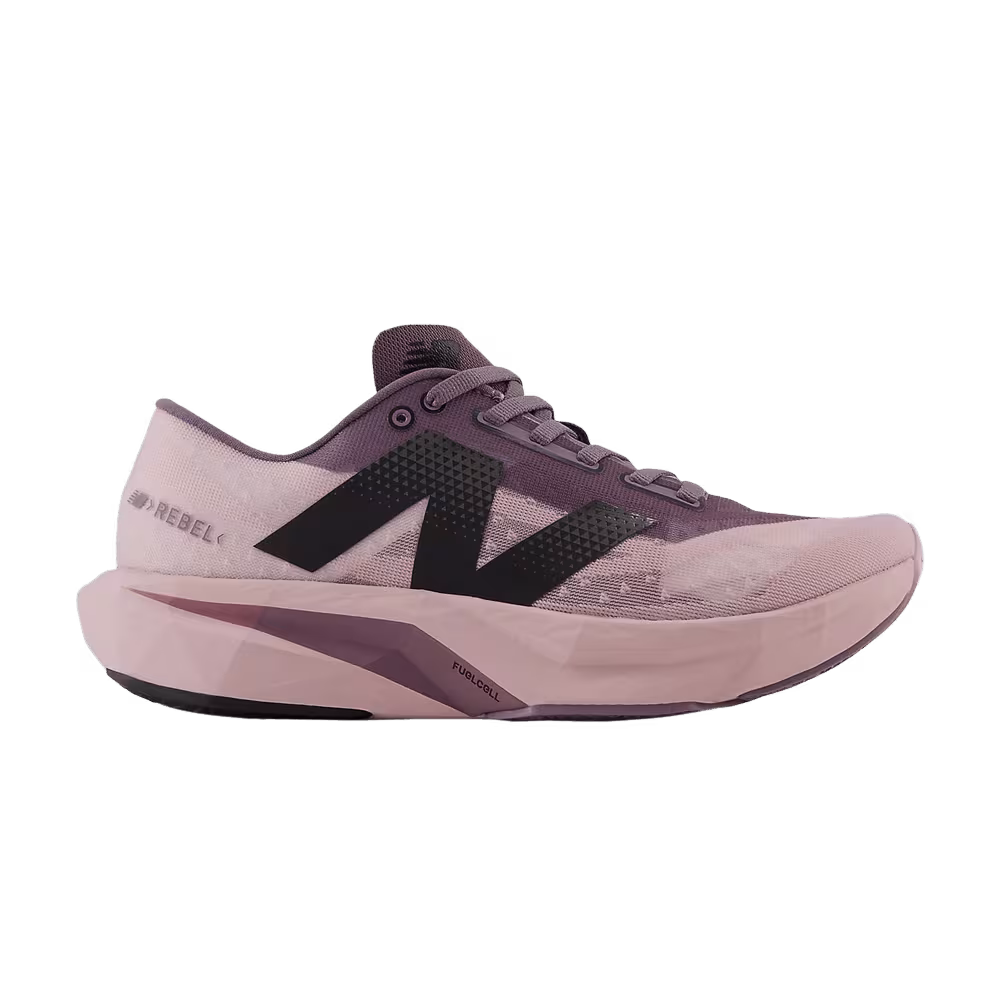 New Balance Women's FuelCell Rebel v4 Wide Twilight Haze Dark Ice Wine