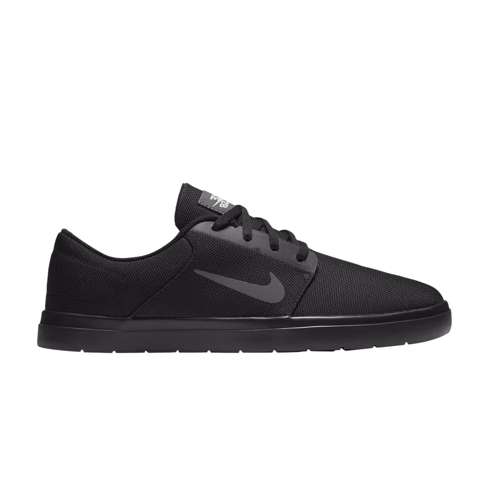Nike Portmore Ultralight Canvas SB Black Dark Grey