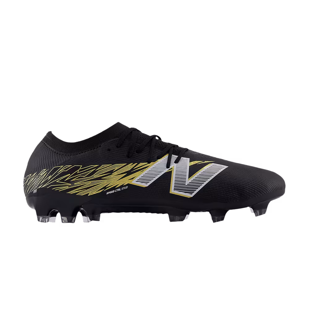 New Balance Furon V8 Elite FG Black Metallic Gold