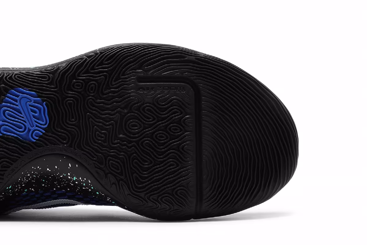 Nike KD Trey 5 IX Black Racer Blue, view 6