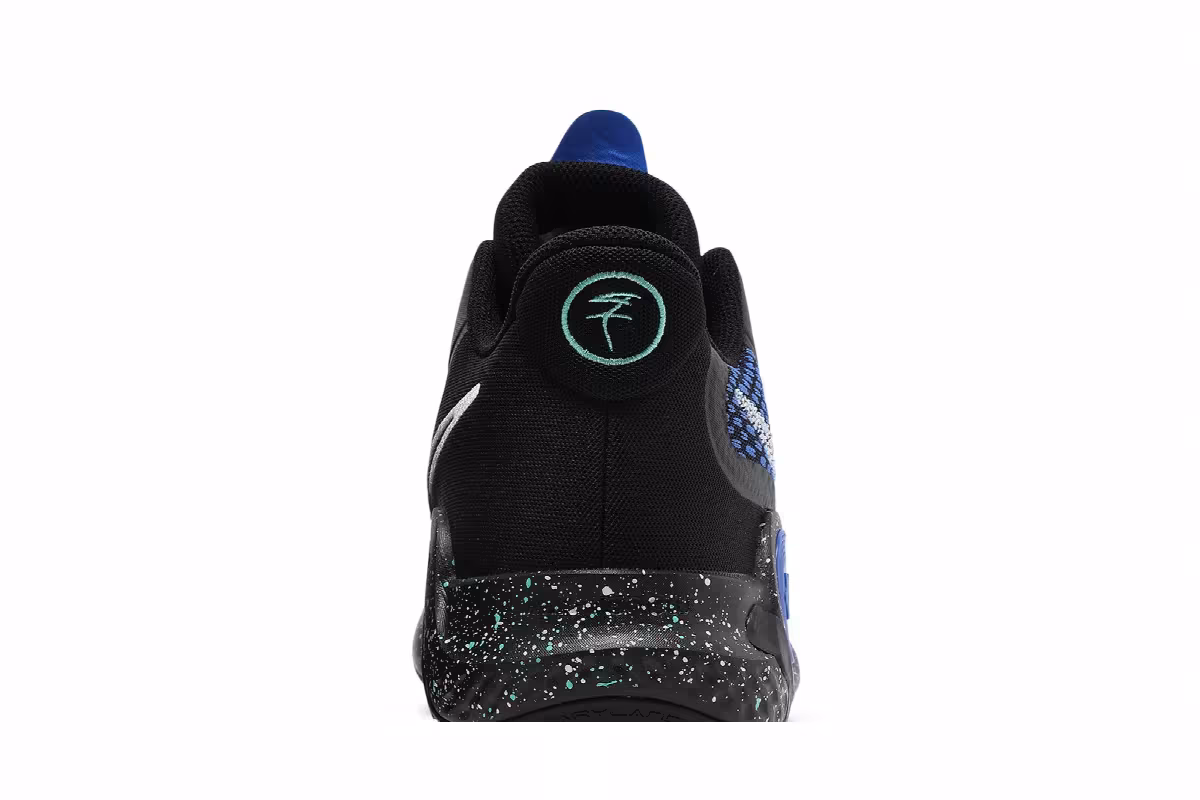 Nike KD Trey 5 IX Black Racer Blue, view 8