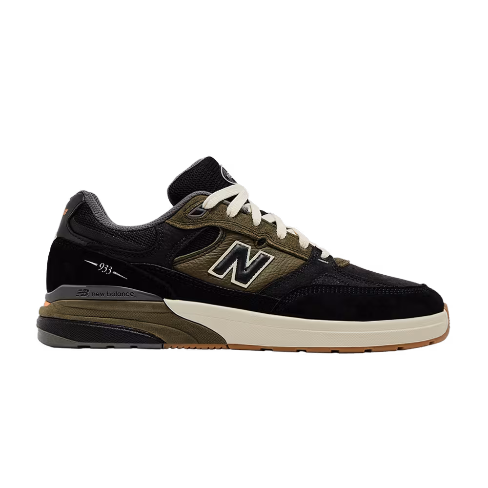 Andrew Reynolds x New Balance Numeric 933 Black Dark Olivine
