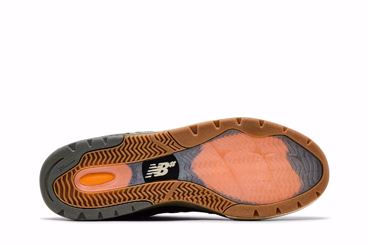 Andrew Reynolds x New Balance Numeric 933 Black Dark Olivine, view 5