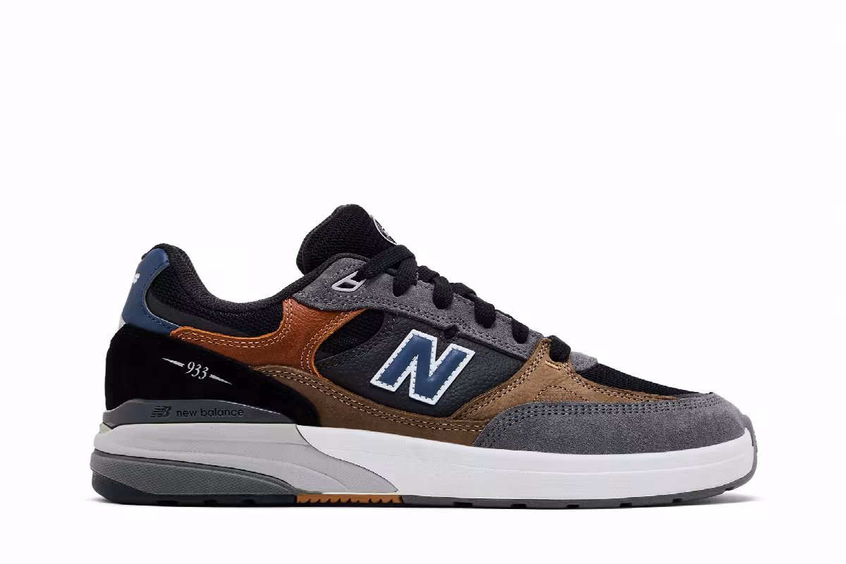 Andrew Reynolds x New Balance Numeric 933 Castlerock Vintage Indigo, view 2