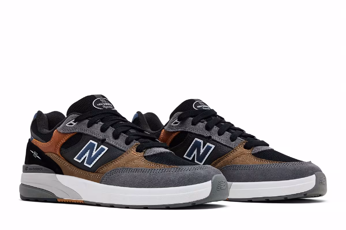Andrew Reynolds x New Balance Numeric 933 Castlerock Vintage Indigo, view 9