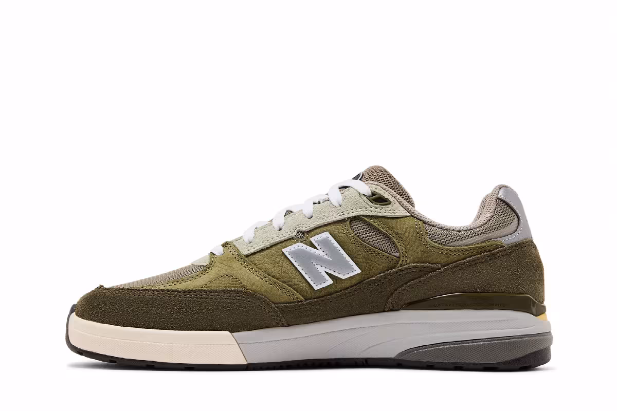 Andrew Reynolds x New Balance Numeric 933 Olive, view 4