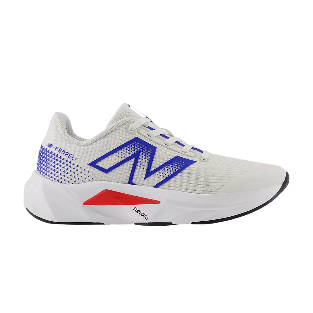 New Balance FuelCell Propel v5 Big Kid Sea Salt Royal True Red