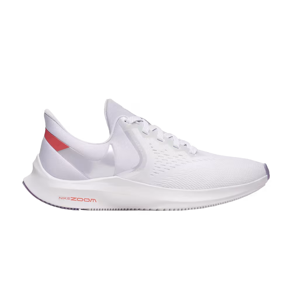 Nike Women's Air Zoom Winflo 6 White Violet Star