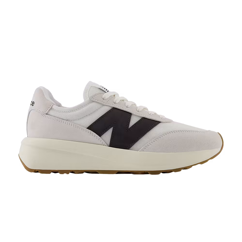 New Balance 370 Sea Salt Black Cement