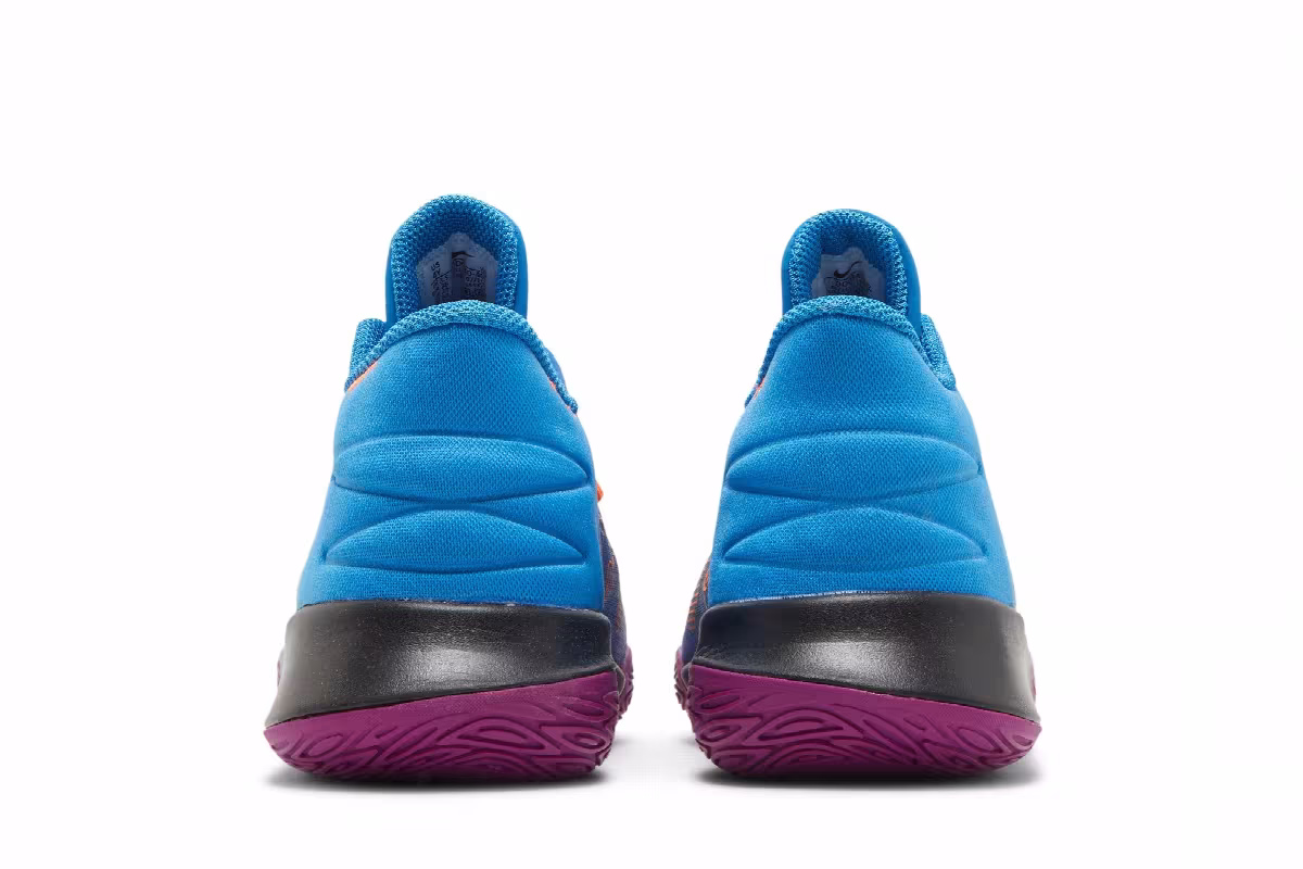 Nike Kyrie Flytrap 5 GS Light Photo Blue Red Plum, view 7