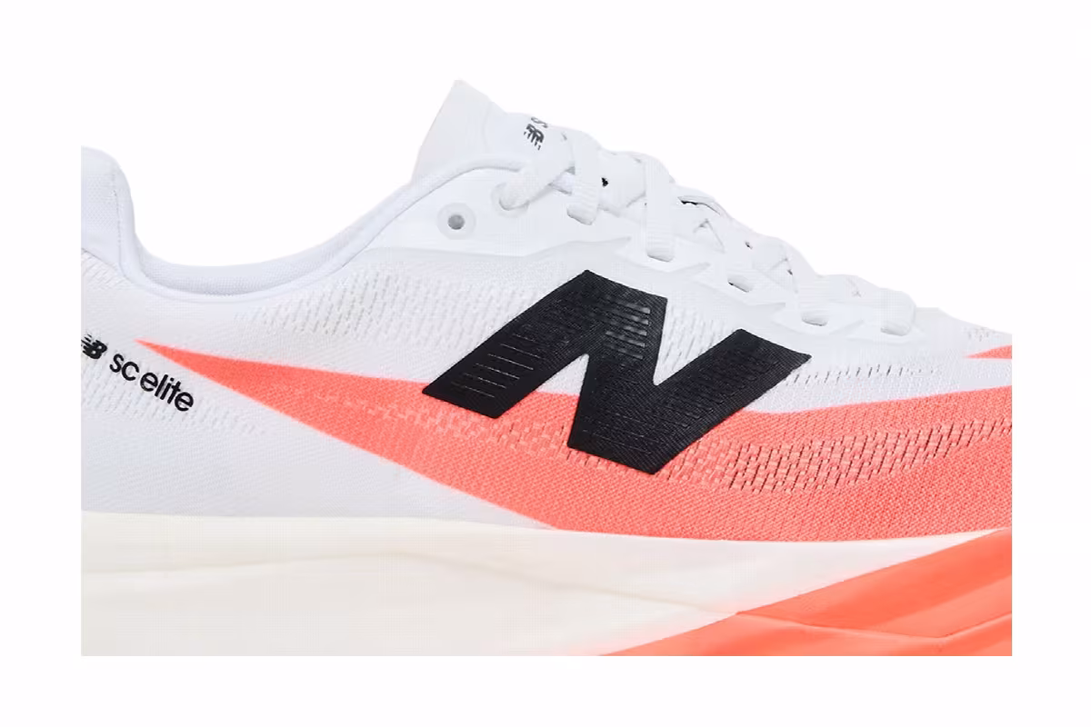 New Balance Women's FuelCell SuperComp Elite v5 Urgent Red, view 3