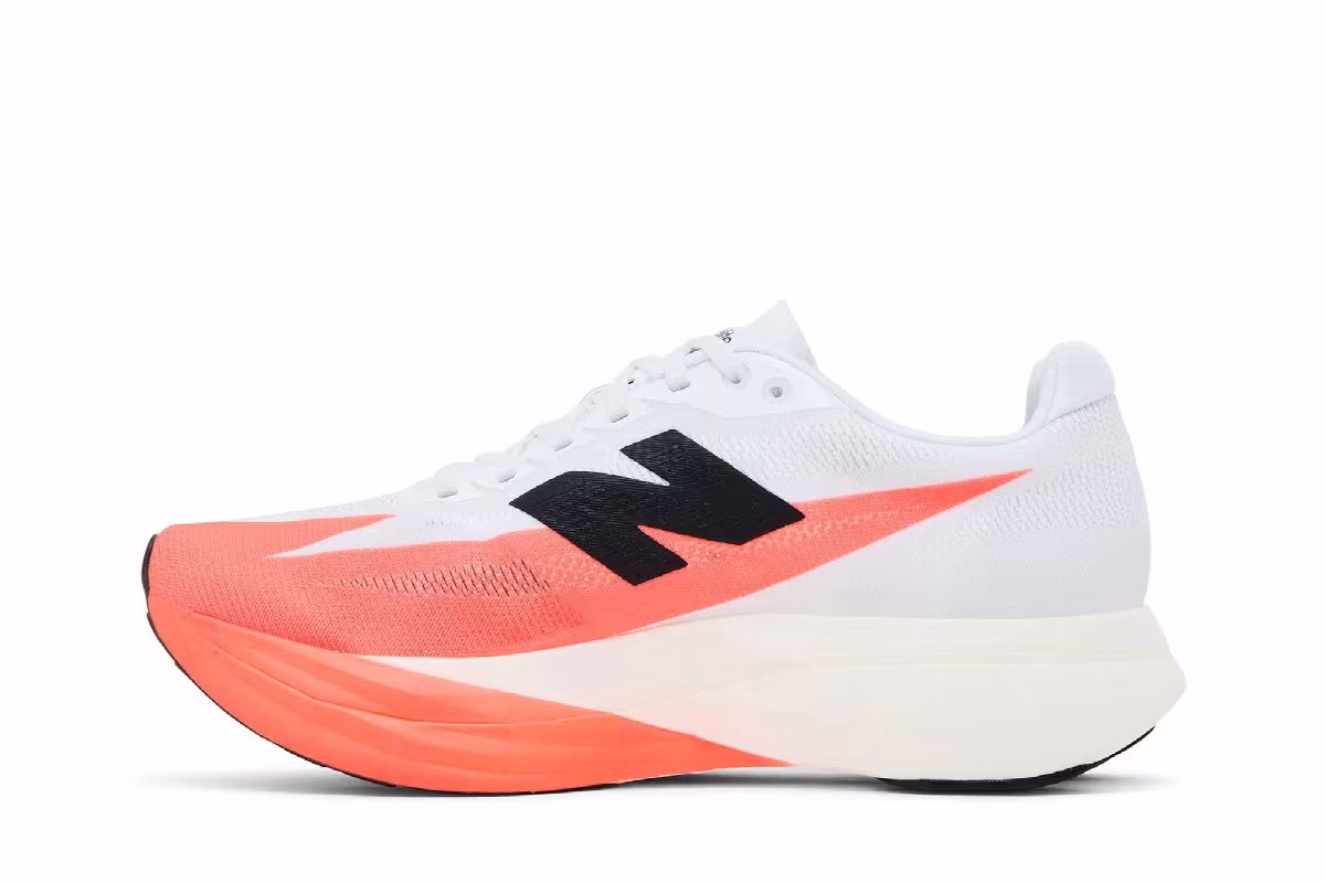 New Balance Women's FuelCell SuperComp Elite v5 Urgent Red, view 4