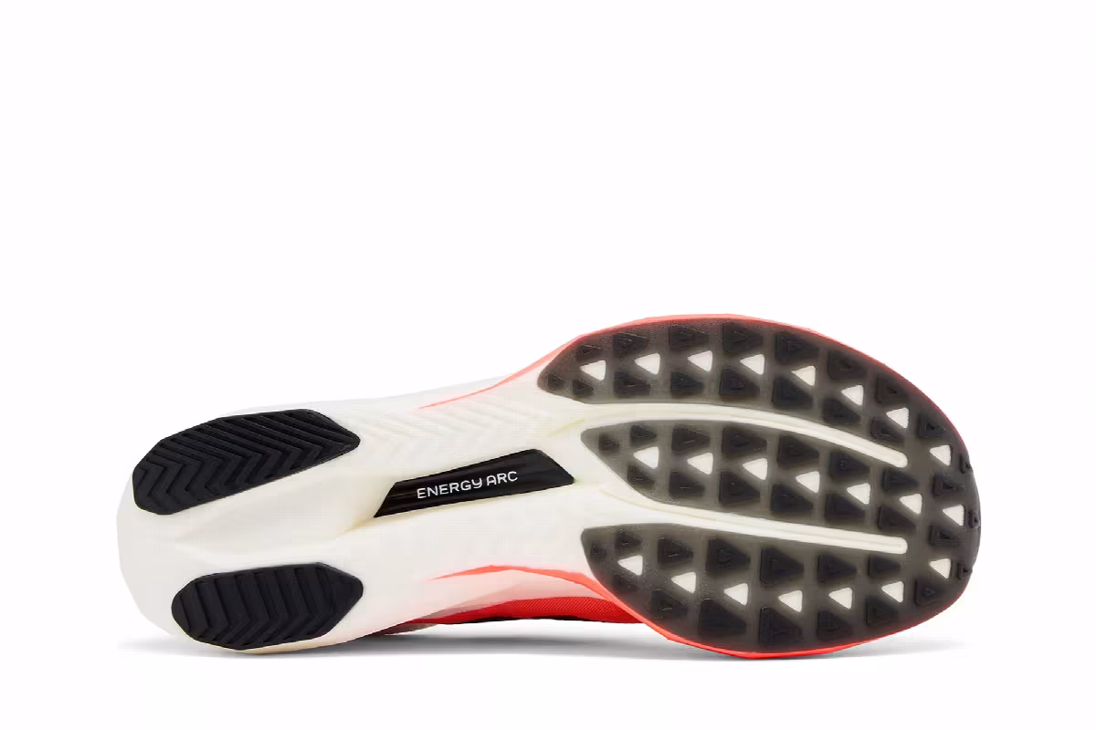 New Balance Women's FuelCell SuperComp Elite v5 Urgent Red, view 5