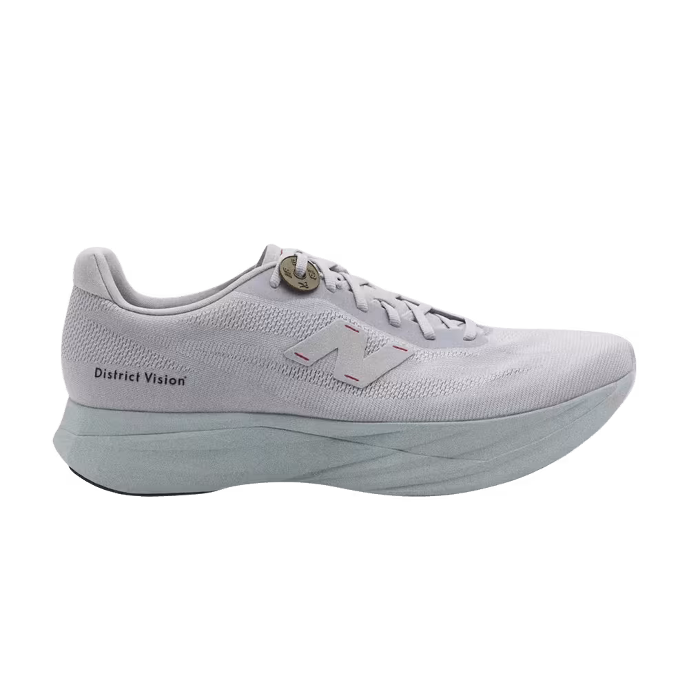 District Vision x New Balance Women's FuelCell SuperComp Elite v5 Pearl Grey