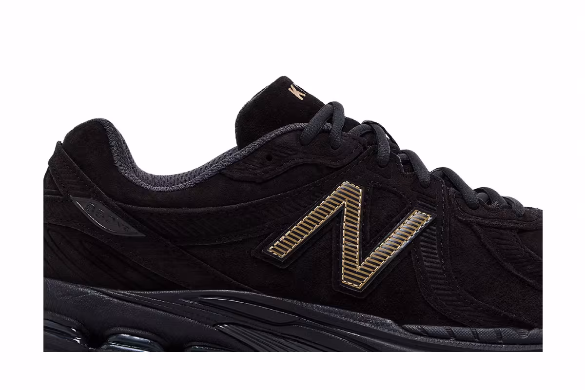 Kith x New Balance 860v2 Espresso, view 3