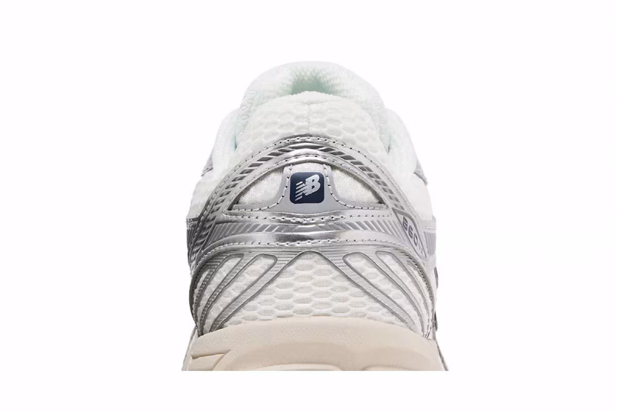 New Balance 860v2 White Silver, view 8